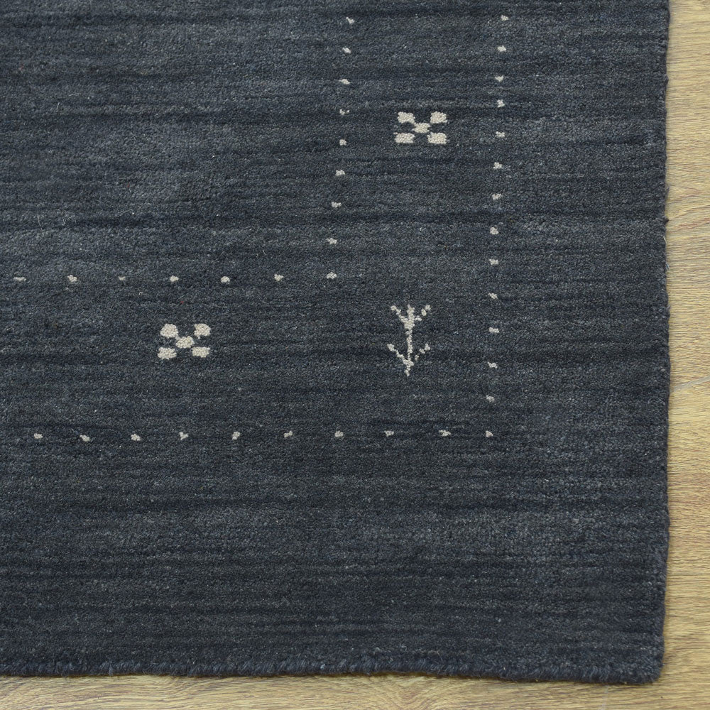 Ollie Hand Knotted Wool Rug