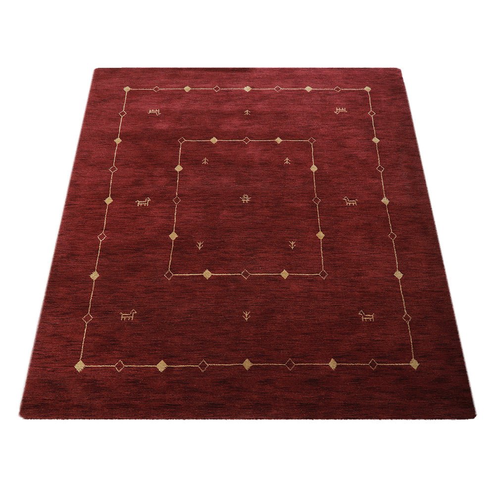 Luanda Hand Knotted Loom Wool Area Rug - BBH HOMES LLC