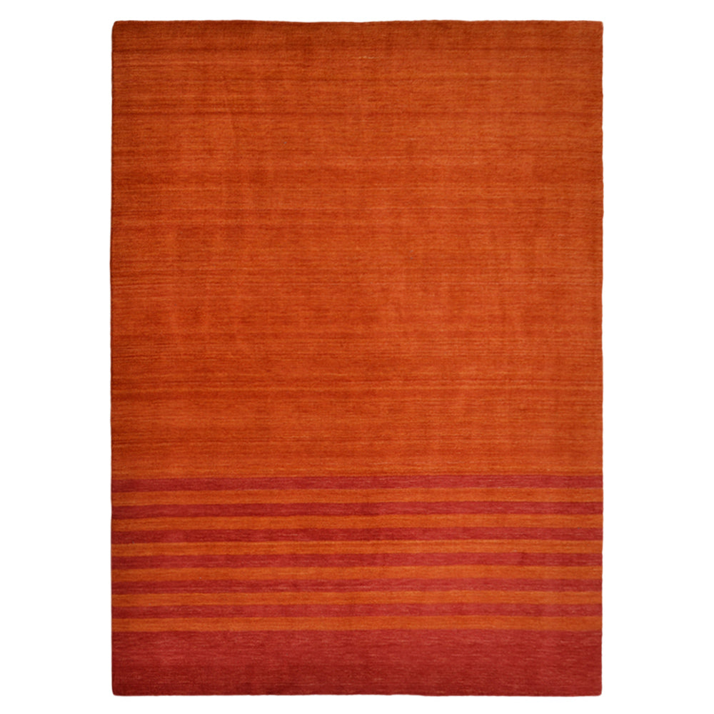 Cal Hand Knotted Loom Wool Area Rug