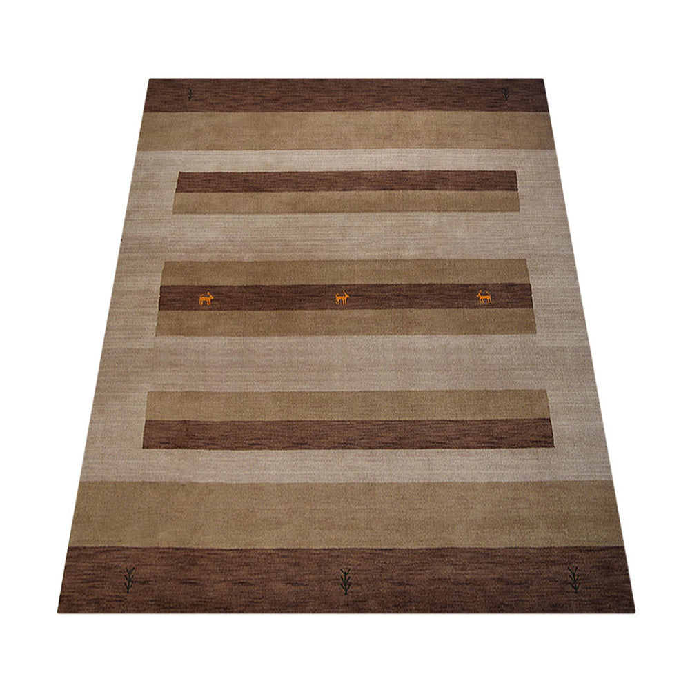 Safari Hand Knotted Wool Rug