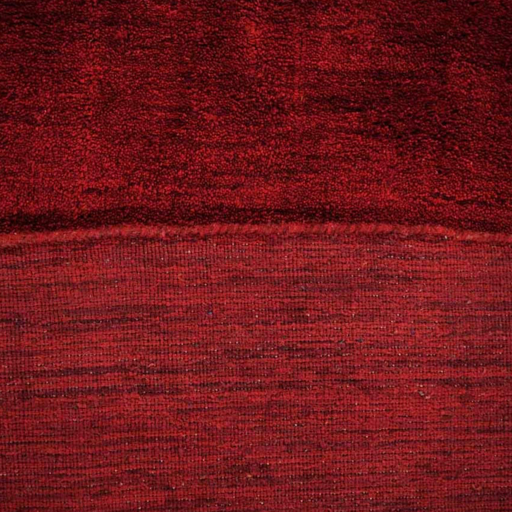 Solid Hand Knotted Silk Rug