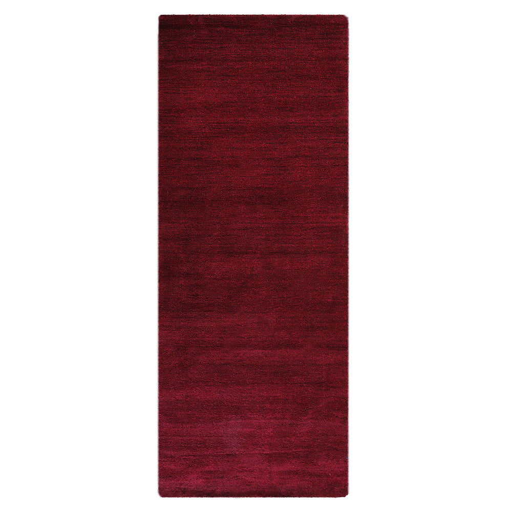 Solid Hand Knotted Silk Rug