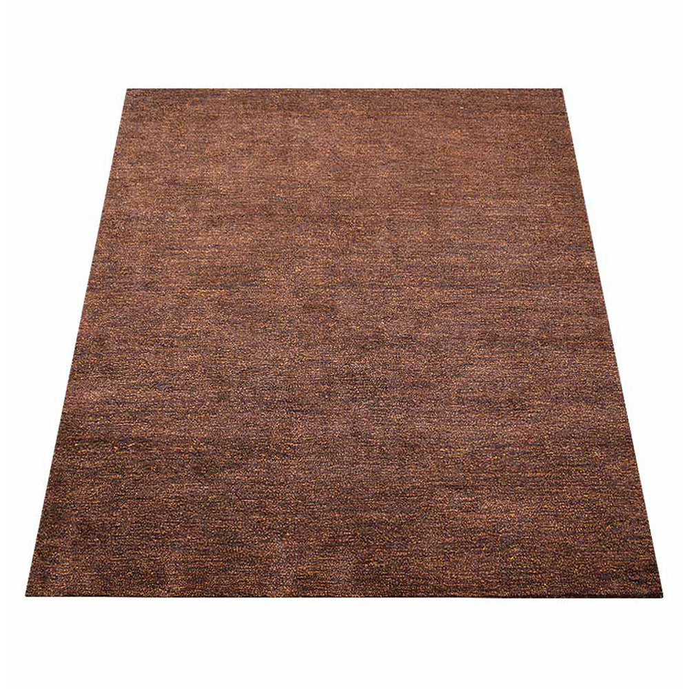 Dual tone Hand Knotted Silk & Wool Rug
