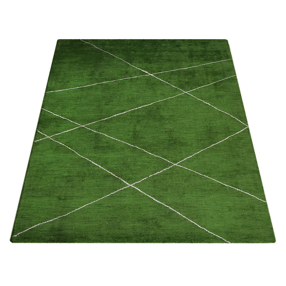 Eclipse Hand Knotted Silk Rug