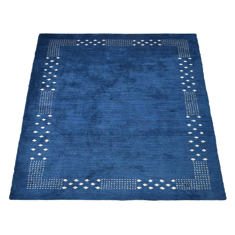 Stars Hand Knotted Silk Rug