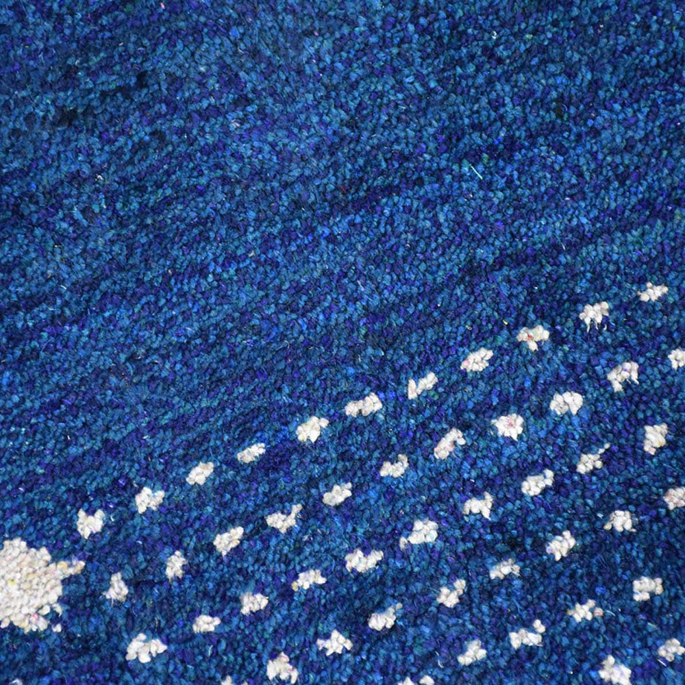 Stars Hand Knotted Silk Rug