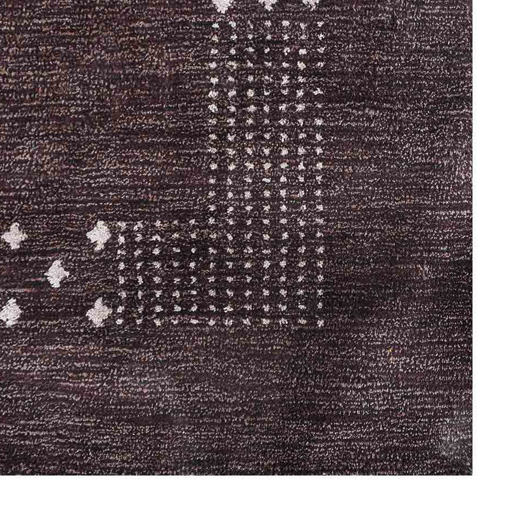 Stars Hand Knotted Silk Rug