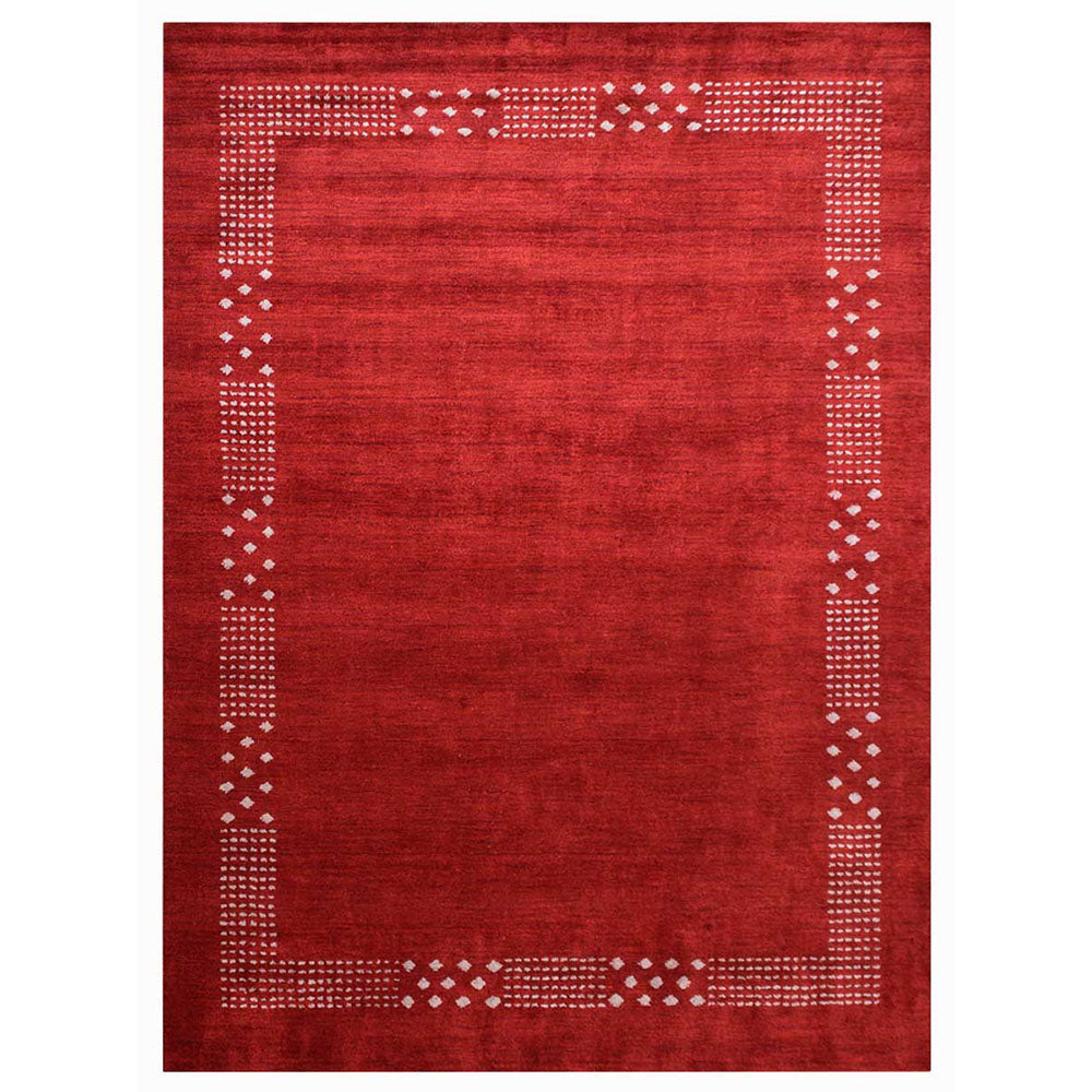Stars Hand Knotted Silk Rug