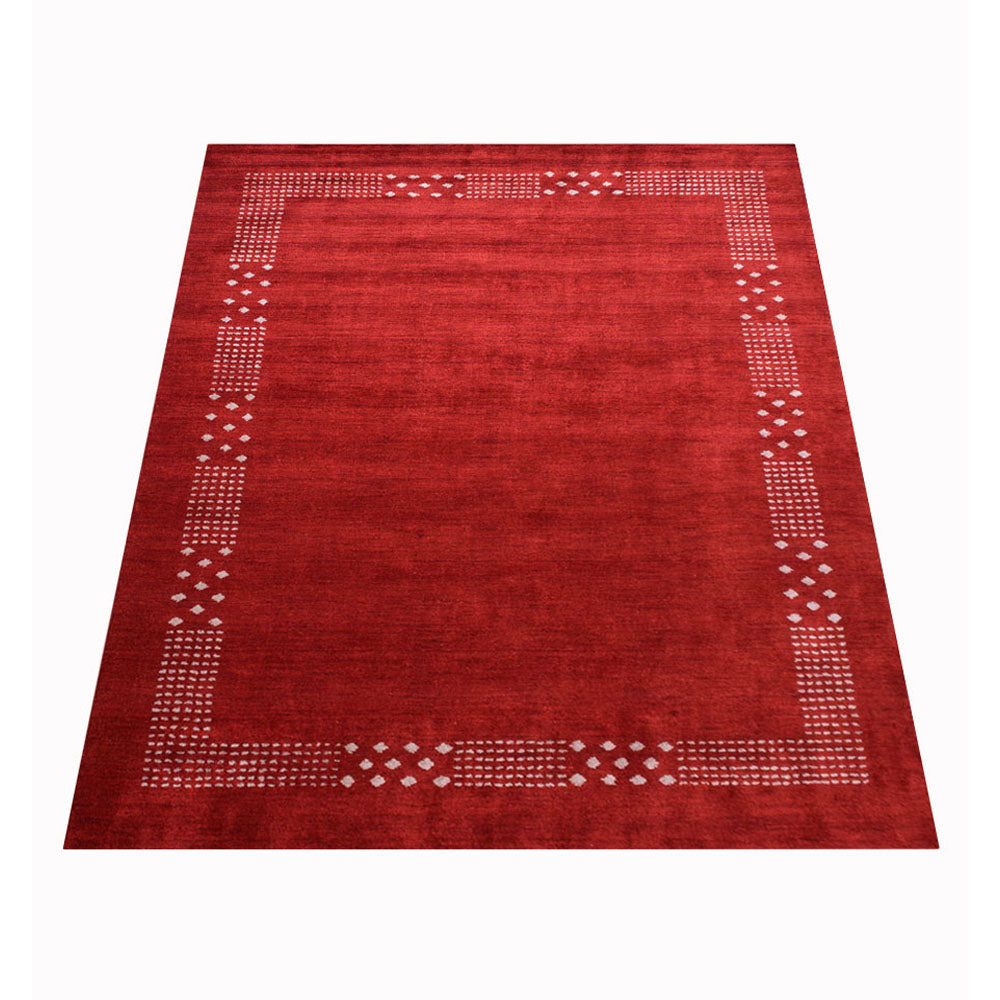 Stars Hand Knotted Silk Rug