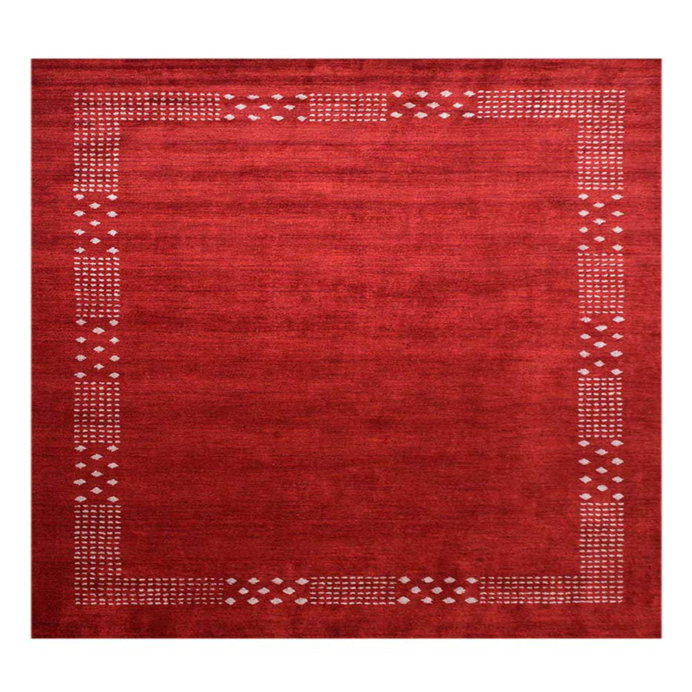 Stars Hand Knotted Silk Rug