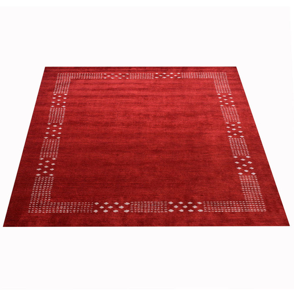 Stars Hand Knotted Silk Rug