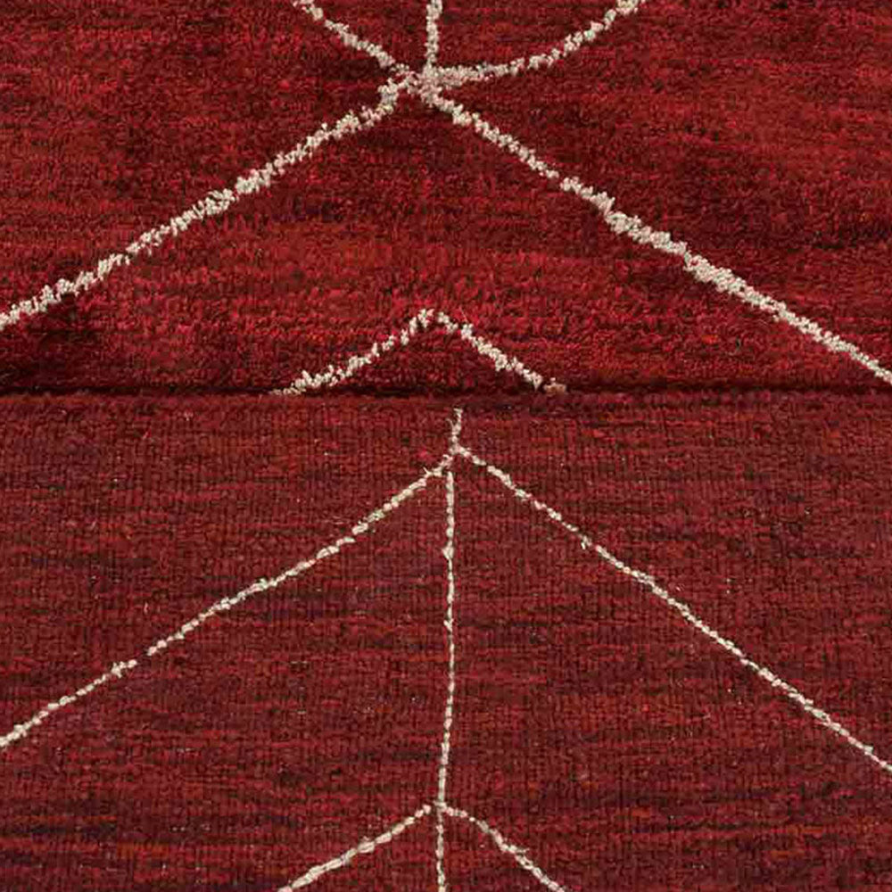 Cube Hand Knotted Silk Rug