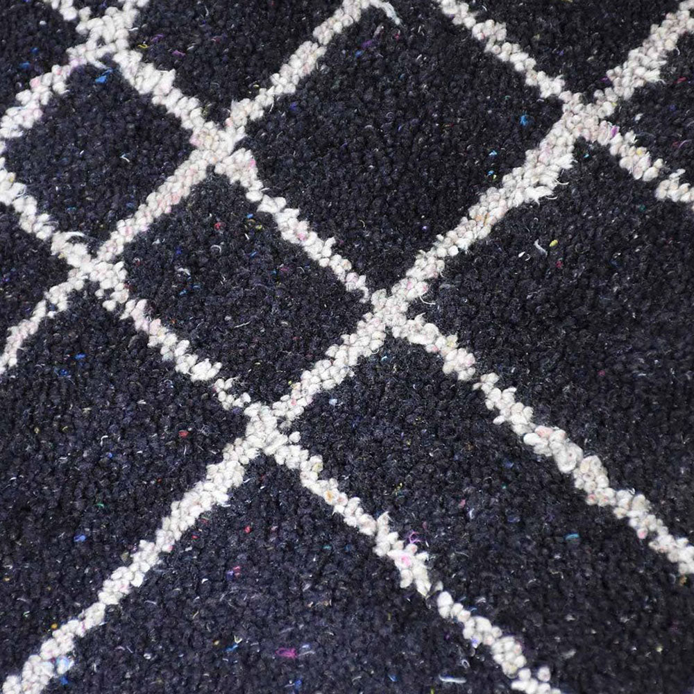 Grid Hand Knotted Rug