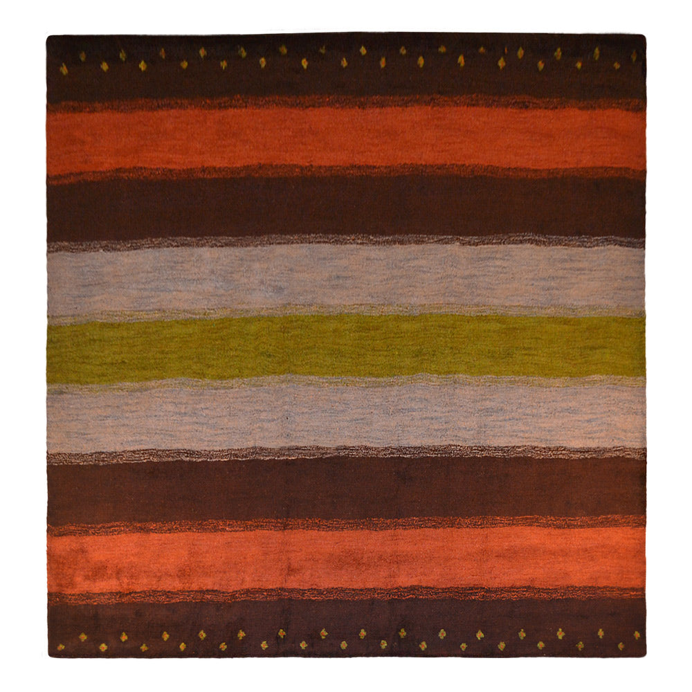 Zinia Hand Knotted Silk & Wool Rug