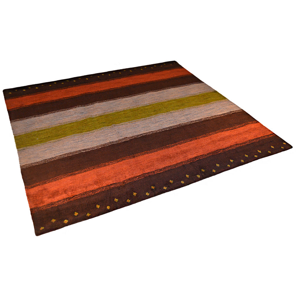 Zinia Hand Knotted Silk & Wool Rug
