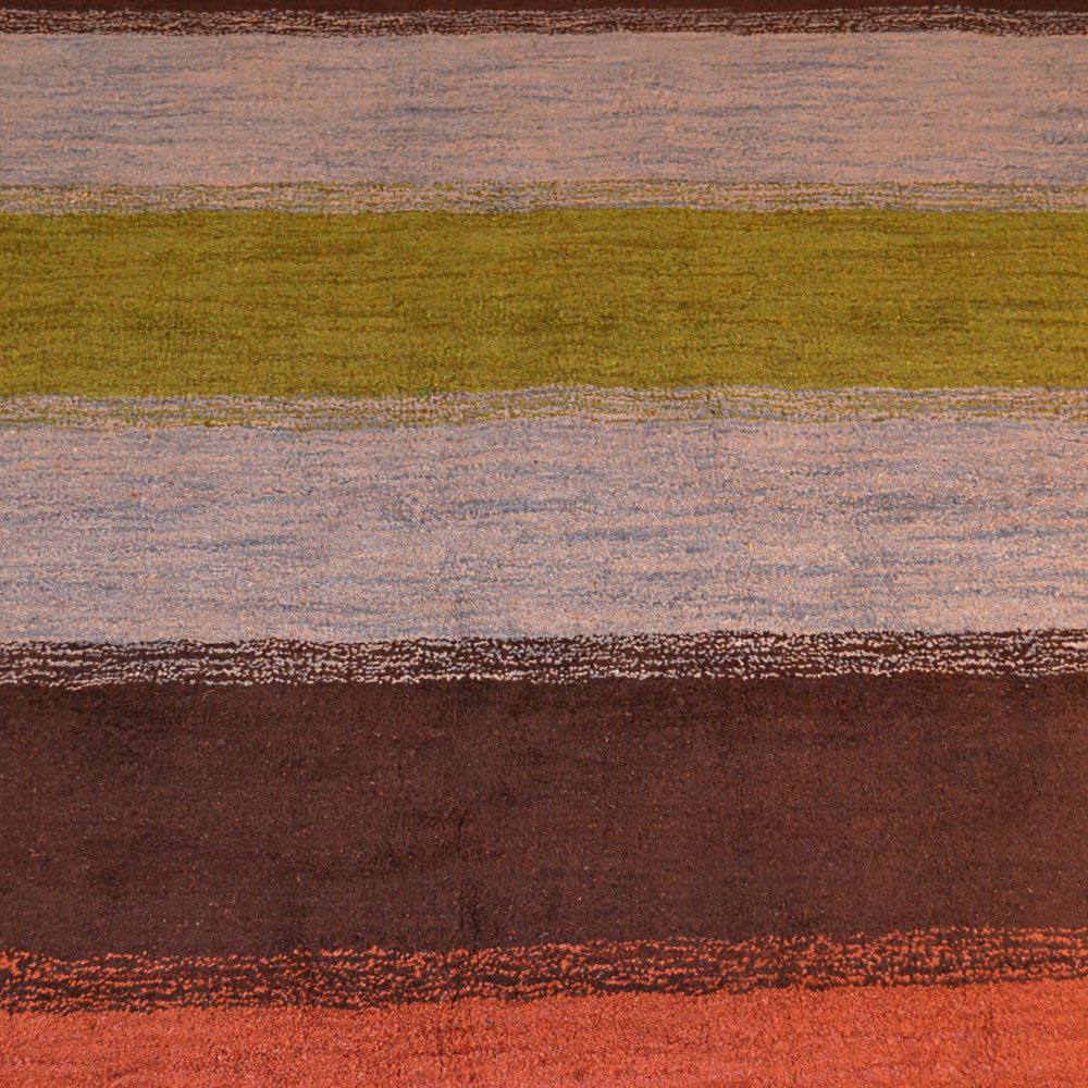 Zinia Hand Knotted Silk & Wool Rug