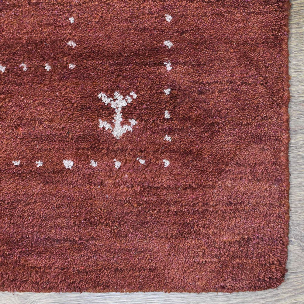 Fia Hand Knotted Silk & Wool Area Rug