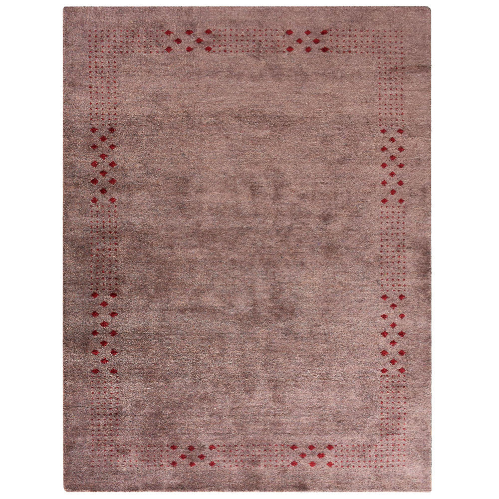 Usher Hand Knotted Silk & Wool Rug