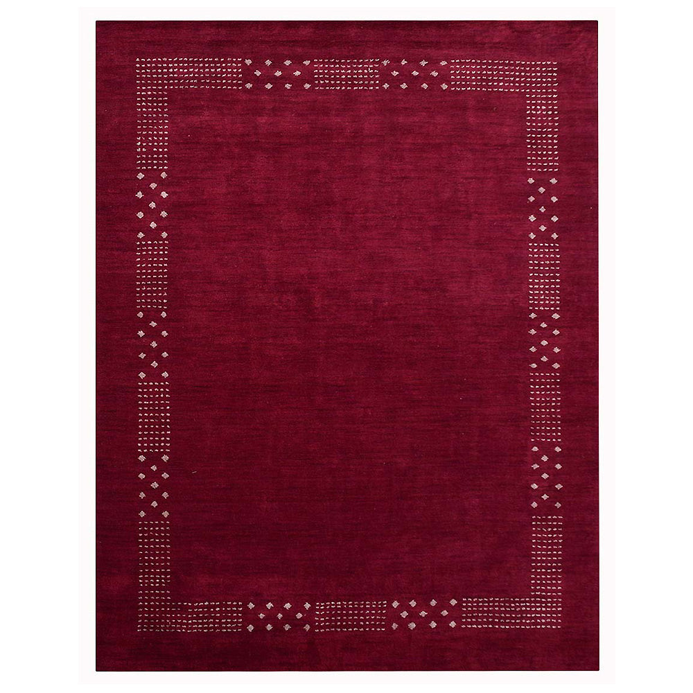 Usher Hand Knotted Silk & Wool Rug