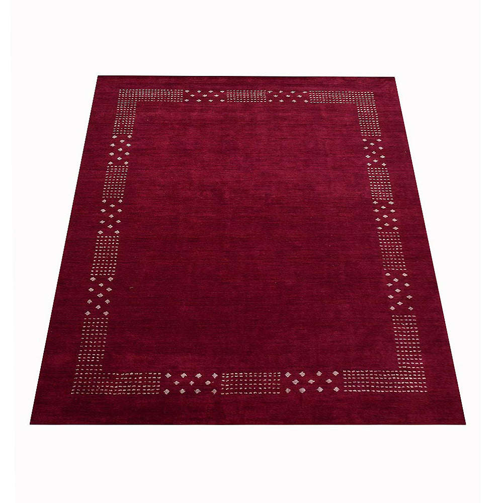 Usher Hand Knotted Silk & Wool Rug