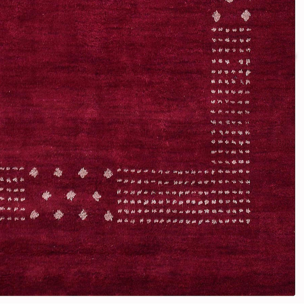 Usher Hand Knotted Silk & Wool Rug