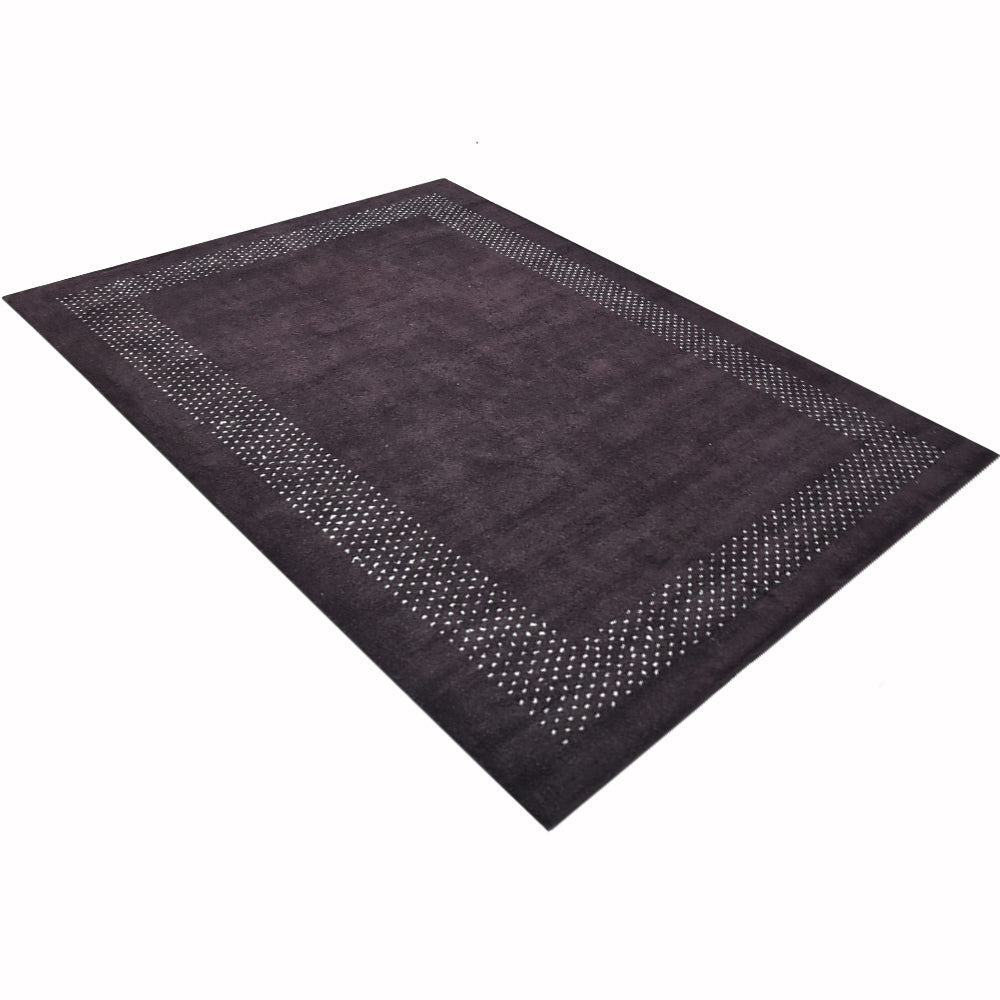 Tavia Hand Knotted Silk & Wool Rug