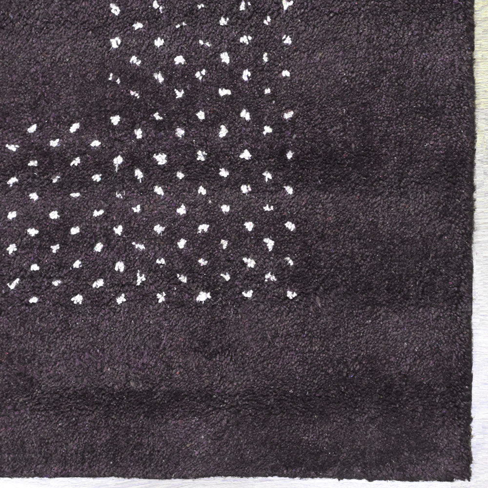 Tavia Hand Knotted Silk & Wool Rug