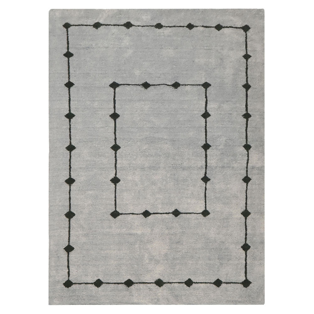 Sylvan Hand Knotted Silk & Wool Rug