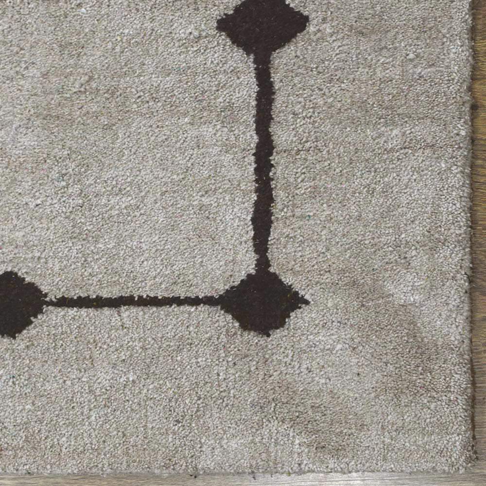 Sylvan Hand Knotted Silk & Wool Rug