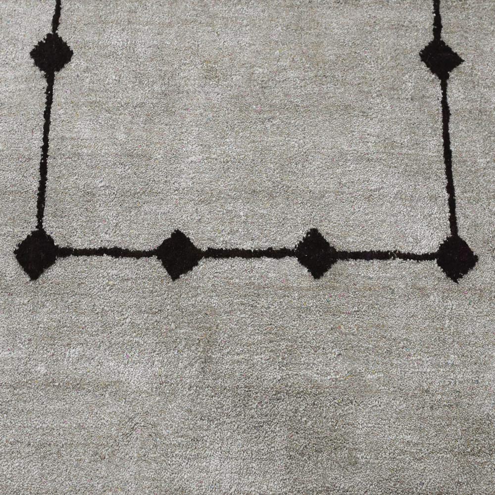 Sylvan Hand Knotted Silk & Wool Rug