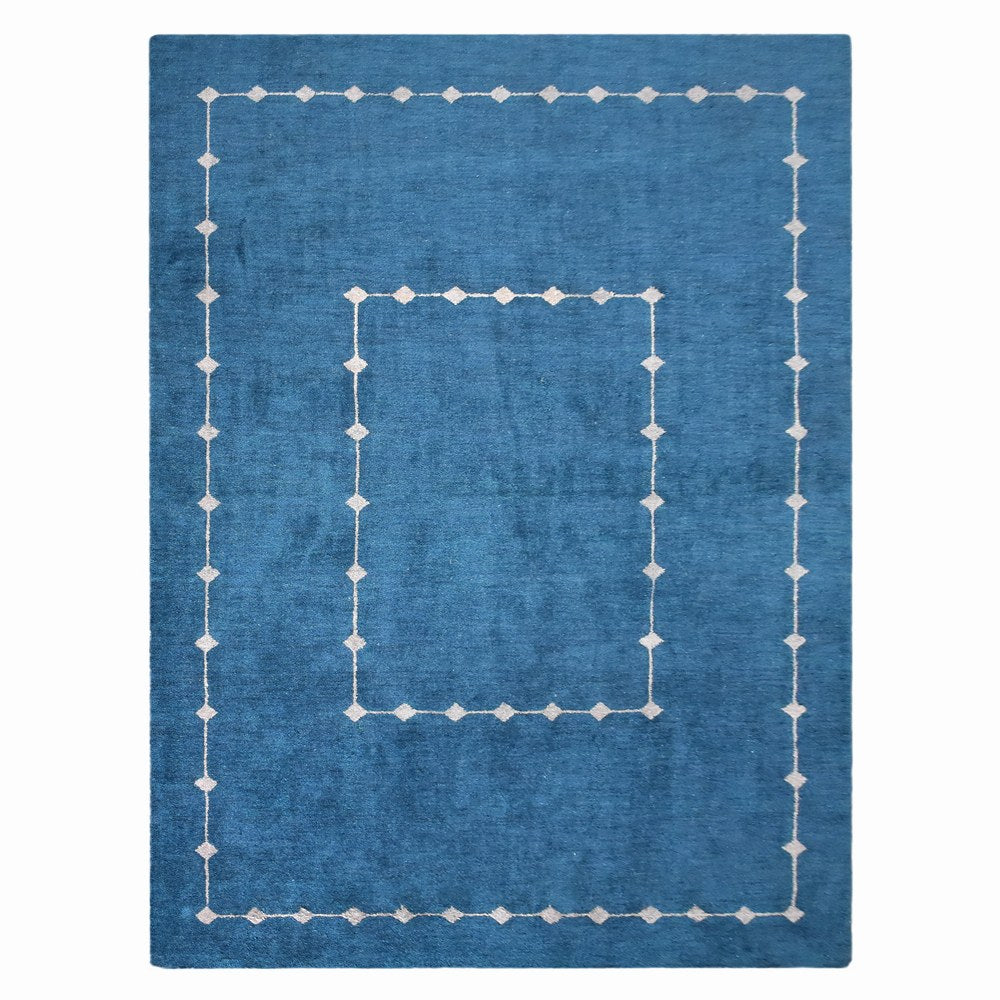 Sylvan Hand Knotted Silk & Wool Rug