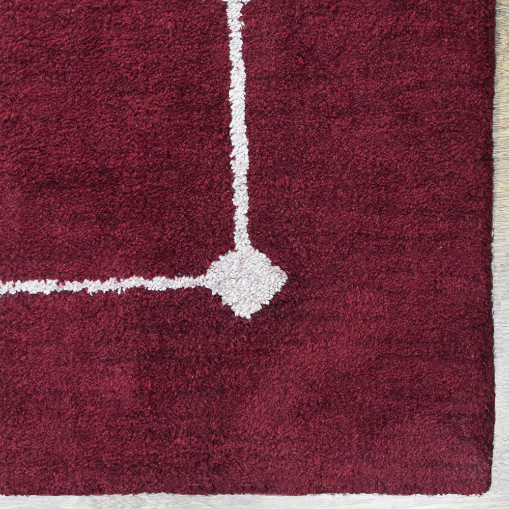 Sylvan Hand Knotted Silk & Wool Rug