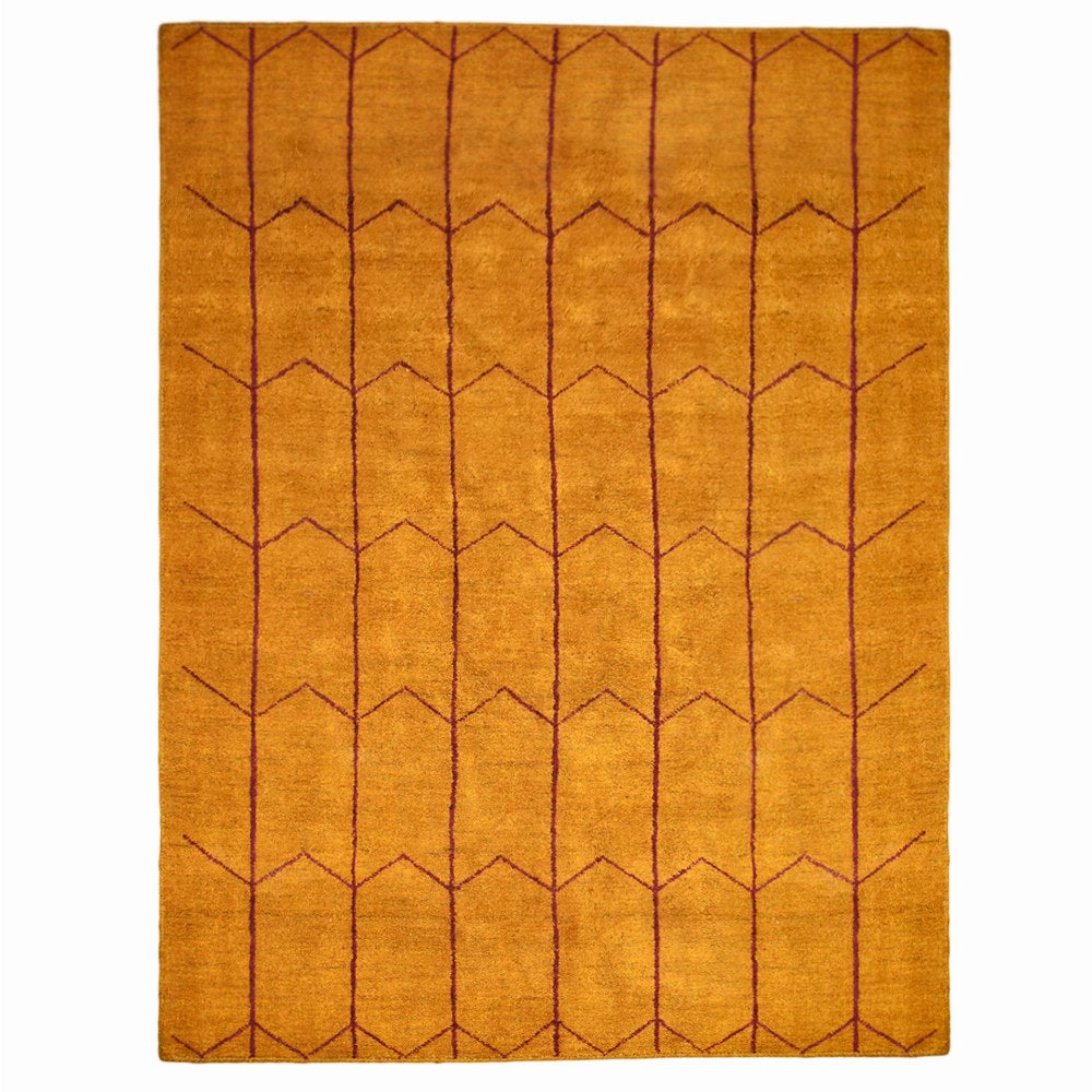 Quint Hand Knotted Silk & Wool Rug