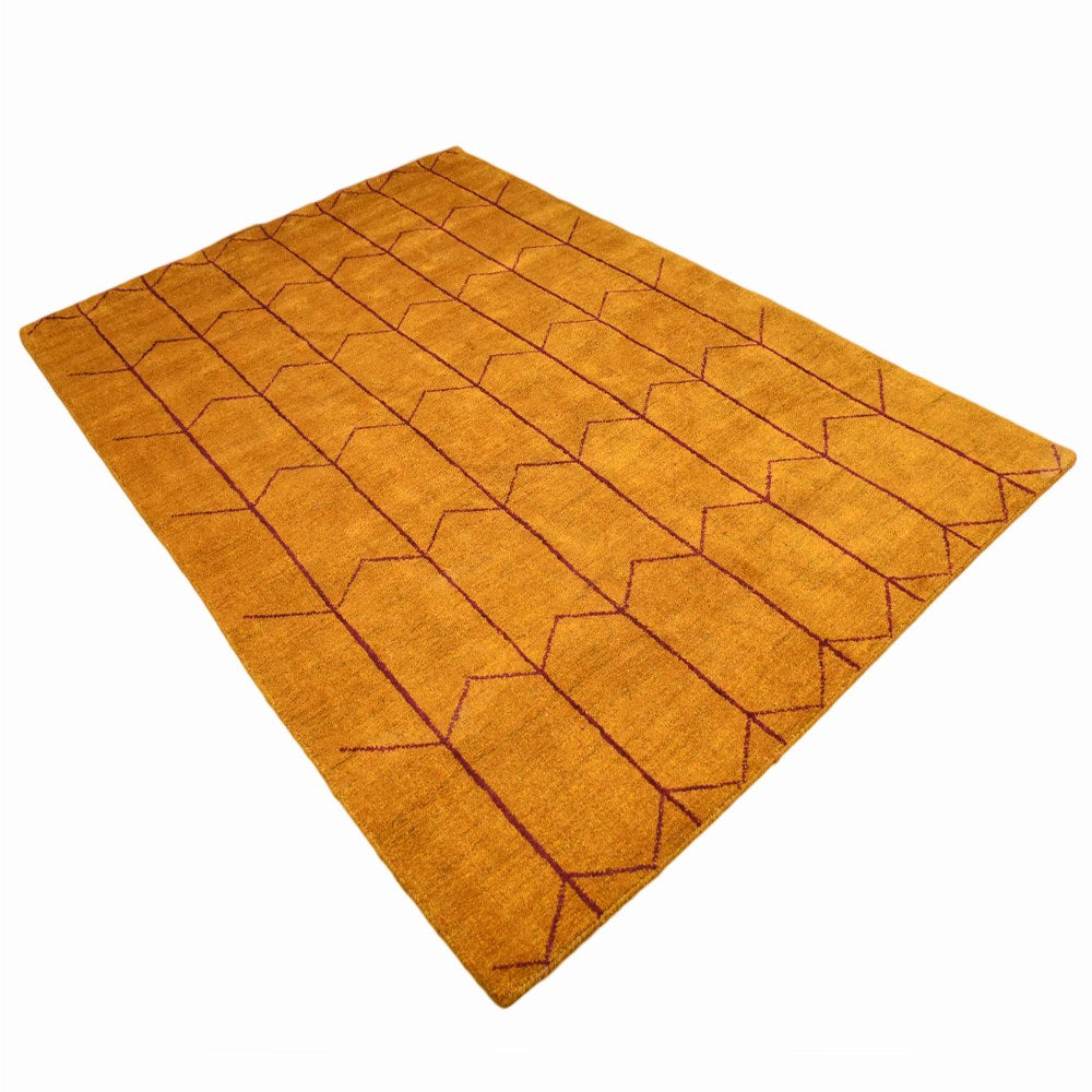 Quint Hand Knotted Silk & Wool Rug