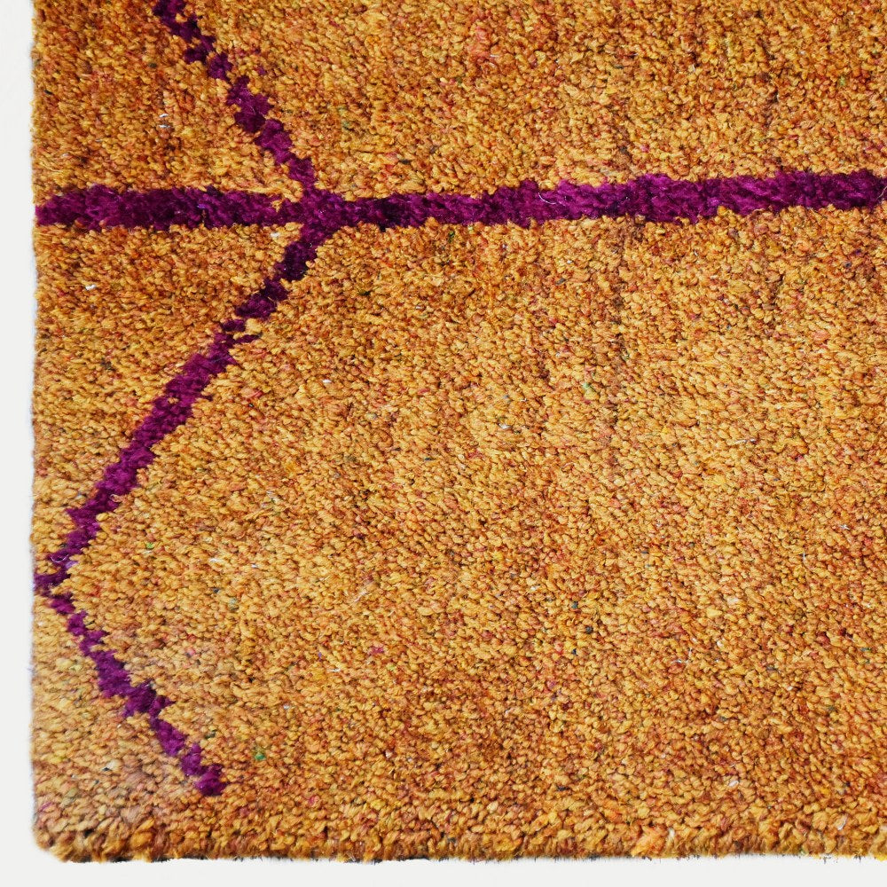 Quint Hand Knotted Silk & Wool Rug