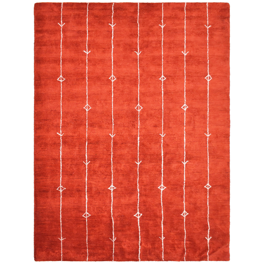 Quint Hand Knotted Silk & Wool Rug