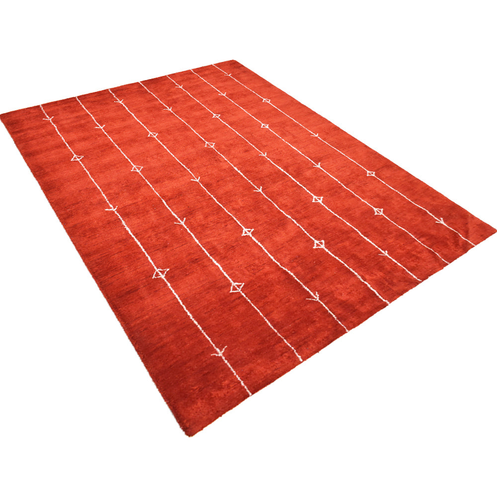 Quint Hand Knotted Silk & Wool Rug