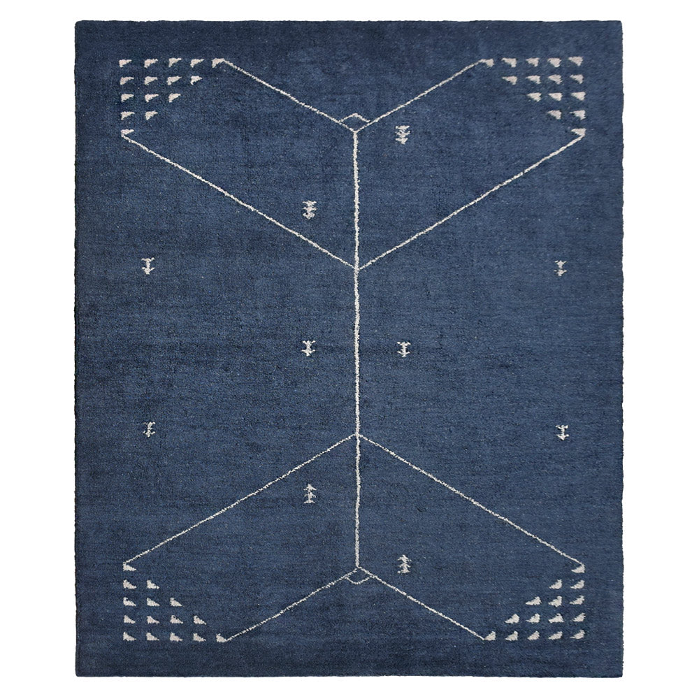 Philou Hand Knotted Silk & Wool Rug
