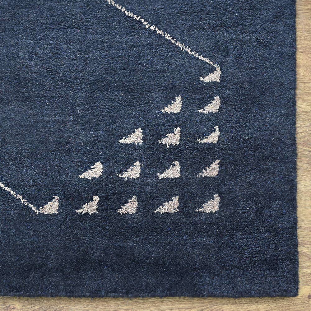 Philou Hand Knotted Silk & Wool Rug