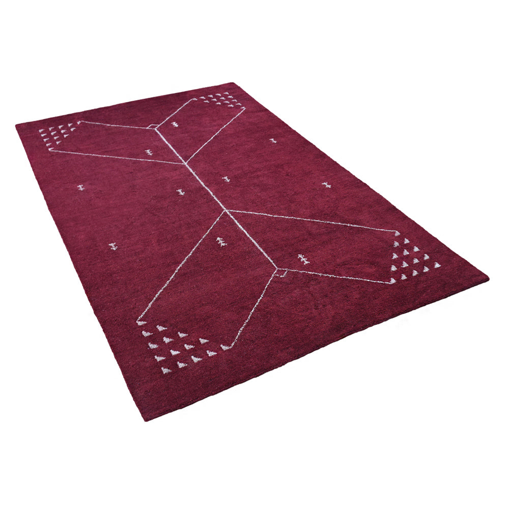 Philou Hand Knotted Silk & Wool Rug