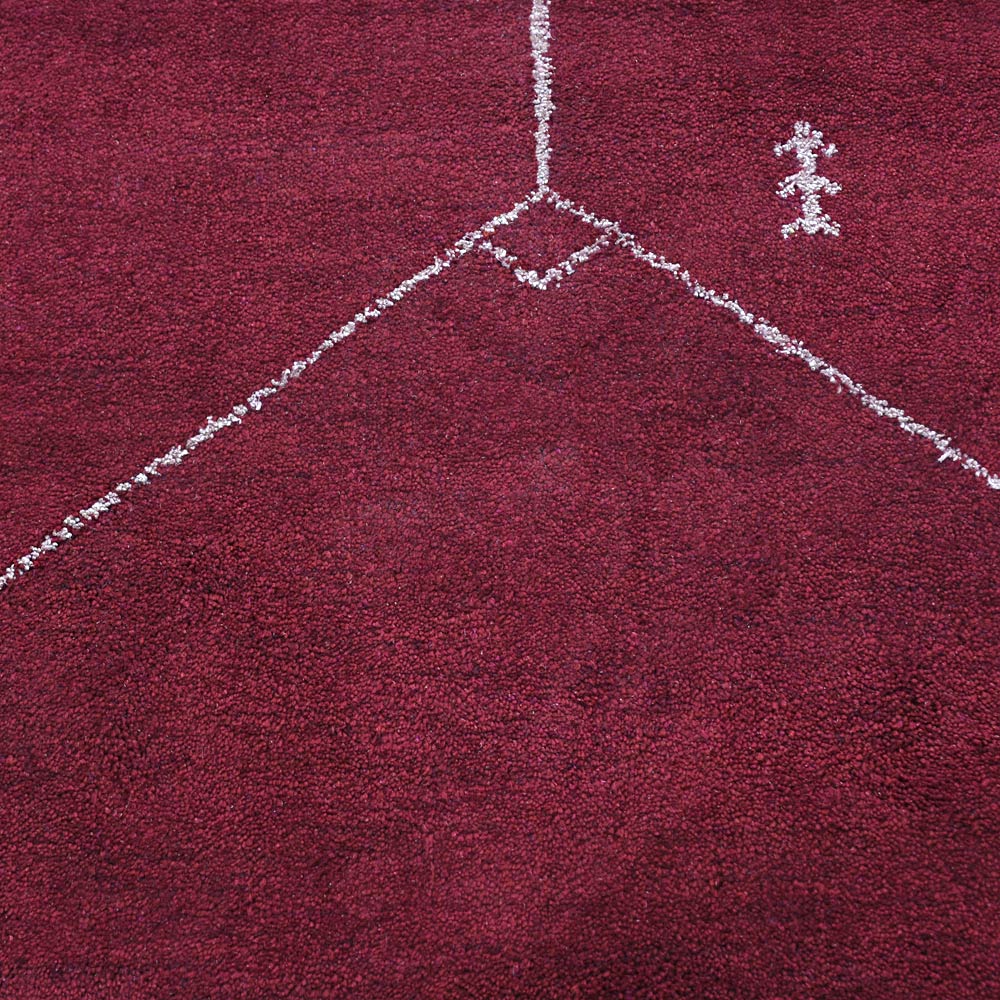 Philou Hand Knotted Silk & Wool Rug