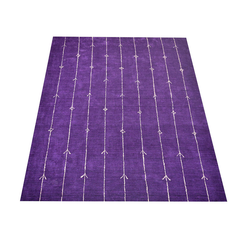 Melior Hand Knotted Silk & Wool Rug