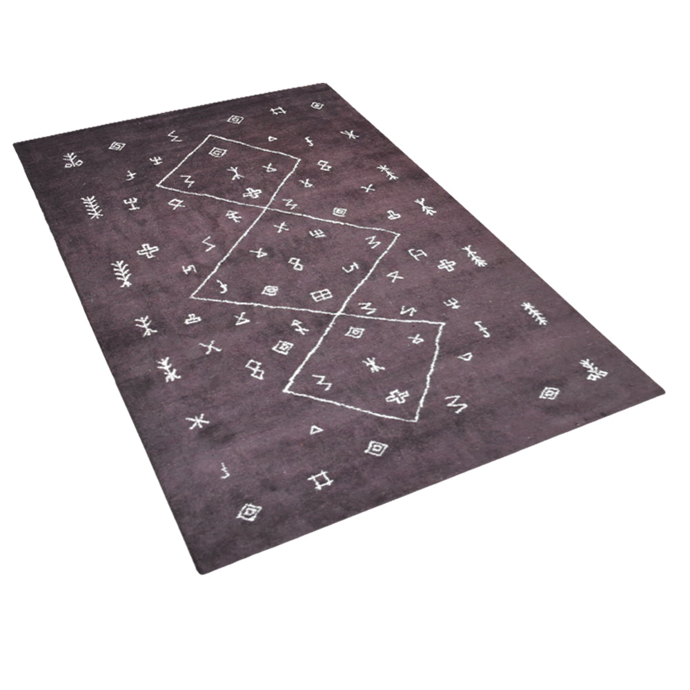 Gis Hand Knotted Silk & Wool Rug