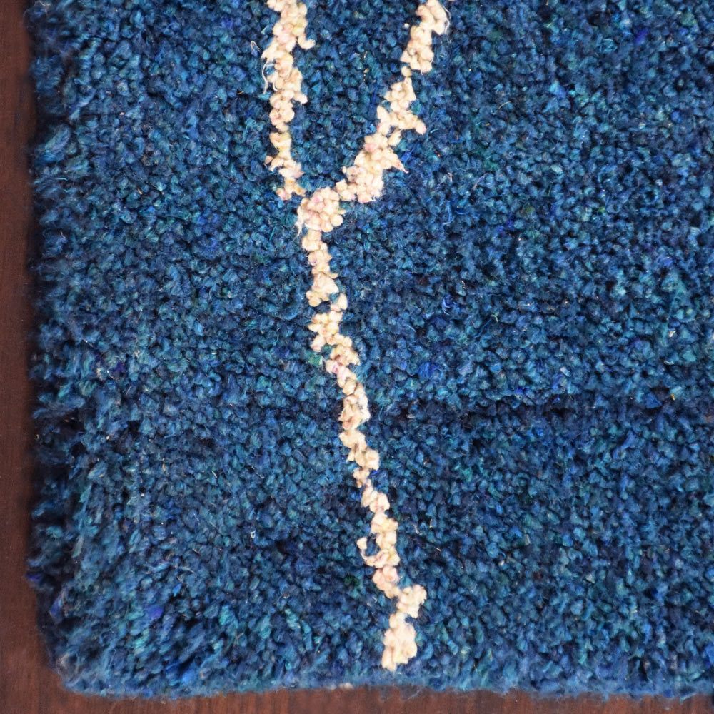 Ripple Hand Knotted Silk & Wool Rug