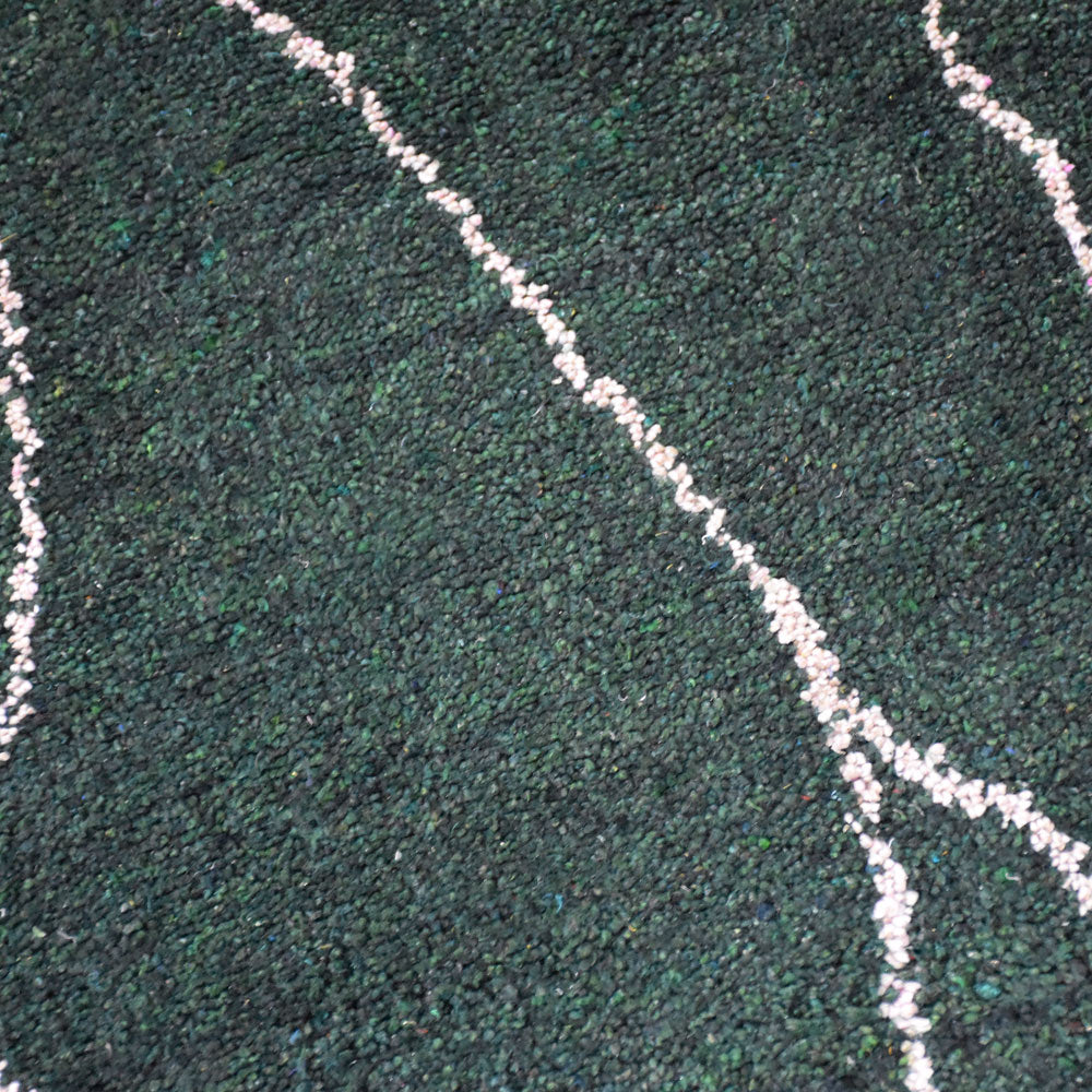 Ripple Hand Knotted Silk & Wool Rug