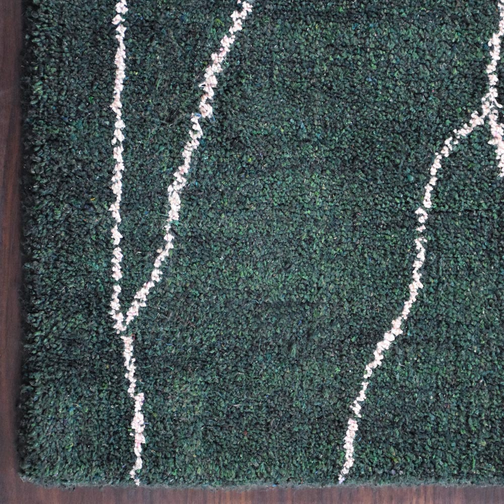 Ripple Hand Knotted Silk & Wool Rug