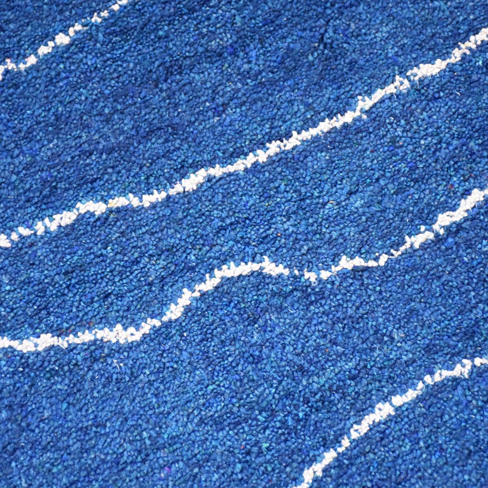 Sea Hand Knotted Loom Silk Mix Area Rug