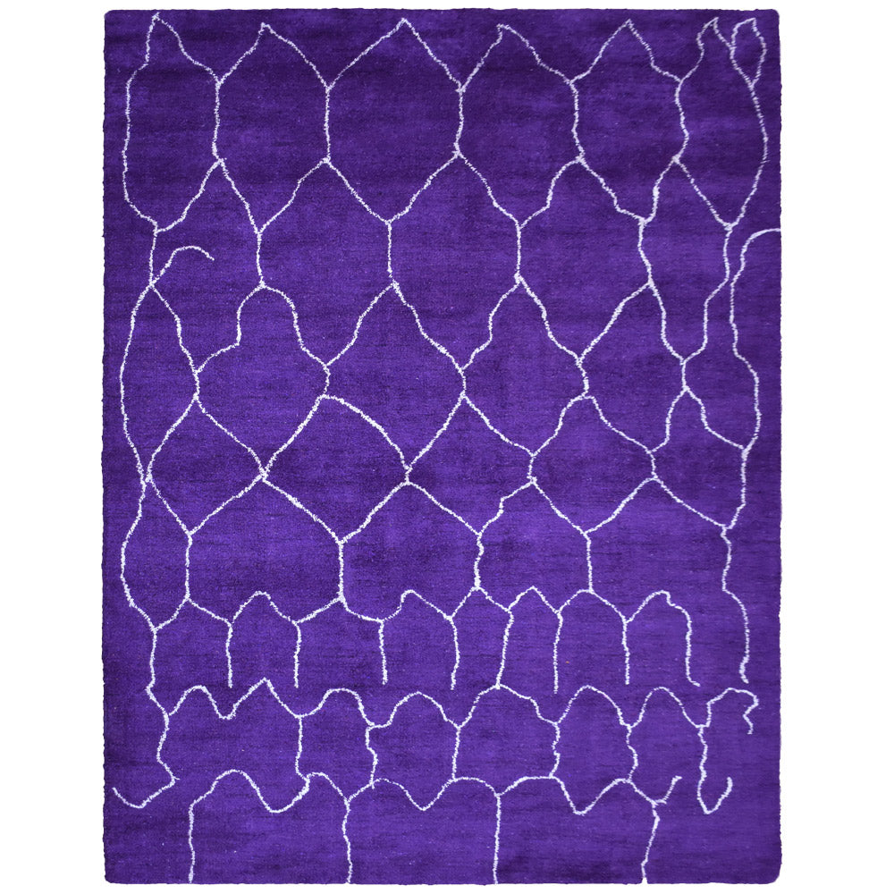 Zorah Hand Knotted Silk & Wool Rug