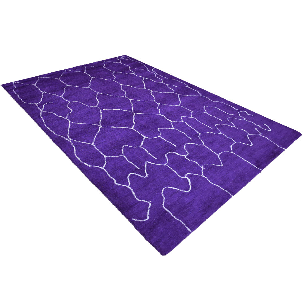 Zorah Hand Knotted Silk & Wool Rug