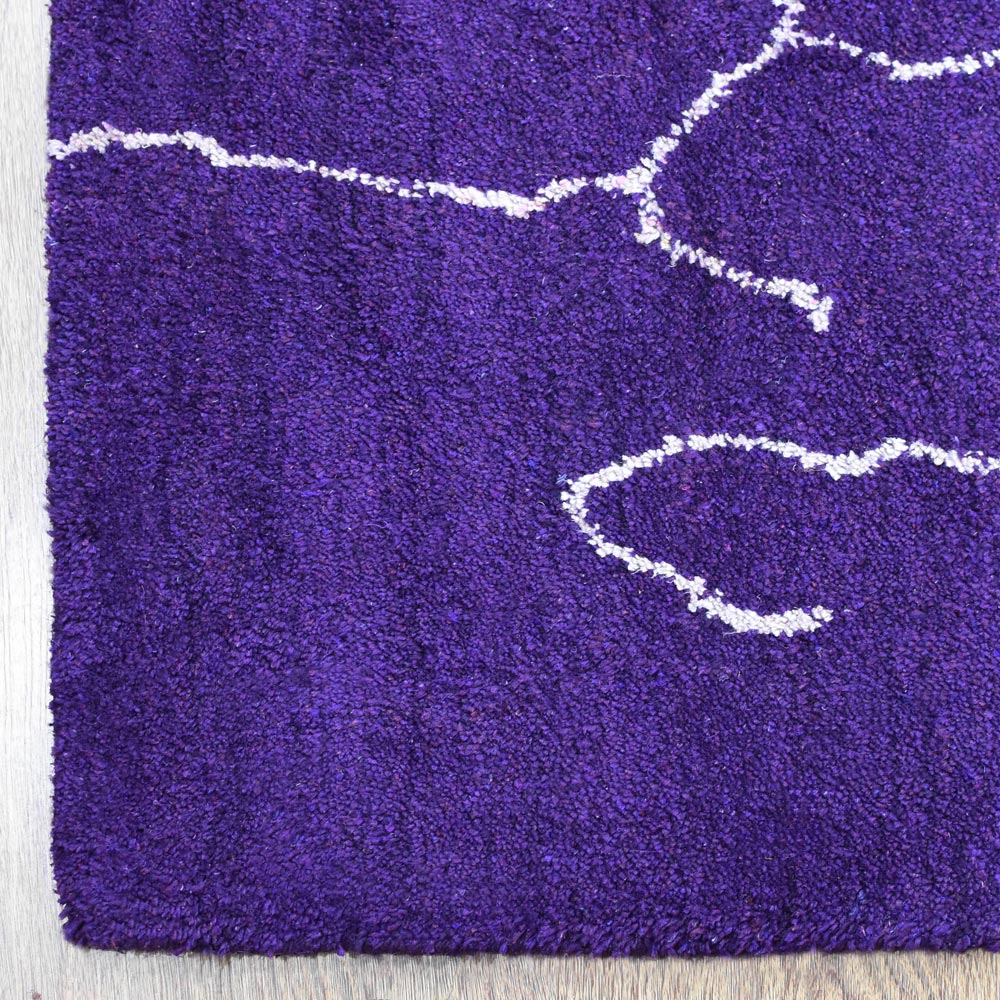 Zorah Hand Knotted Silk & Wool Rug